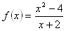 F(x) fraction